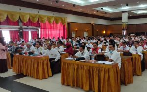 LEMBAGA TINDAK MENILAI BIMTEK KADES,BPD DAN PERADES TIDAK TAAT ASAS ??