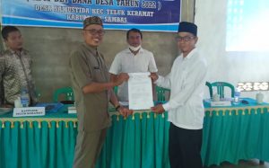 125 KPM BLT-DD TA 2022 SAMUSTIDA DISYAHKAN DALAM MUSYAWARAH DESA.