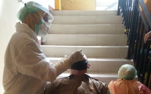 CAMAT TELUK KERAMAT PERSINGKAT PENGHENTIAN SEMENTARA LAYANAN PUBLIK.