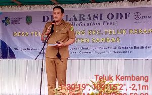 DESA TELUK KEMBANG TERBEBAS DARI ” BAB ” SEMBARANGAN.