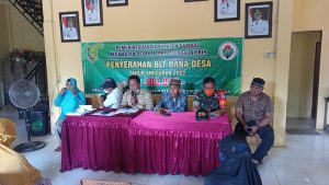 DESA SUNGAI NYIRIH SALURKAN DANA BANTUAN LANGSUNG TUNAI (BLT-DD )