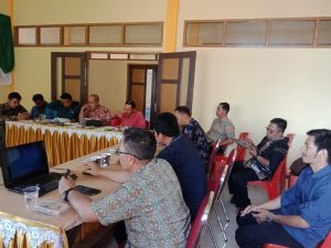 KUNKER BPD DAN PEMDES PIPIT TEJA SEMPURNAKAN RAPERDES PUNGUTAN DESA KE KECAMATAN TEL.KERAMAT.