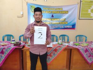 GUSANTO, KOMITMEN BANGUN INFRASTRUKTUR DESA SECARA MERATA.