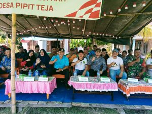 CAMAT TEL.KERAMAT HADIRI ACARA PAWAI DAN KARNAVAL DESA PIPITTEJA.