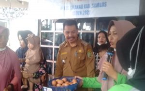 LAUNCHING MATELOR DI KECAMATAN SELAKAU KABUPATEN SAMBAS.