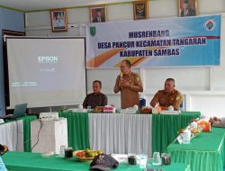 DESA PANCUR, DESA PERTAMA LAKSANAKAN MUSRENBANGDES TAHUN ANGGARAN 2024 KEC.TANGARAN