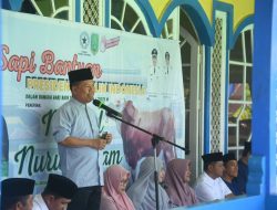 1200 KK DESA SAMUSTIDA DAPAT BAGIAN DAGING KURBAN PRESIDEN PRABOWO SUBIANTO