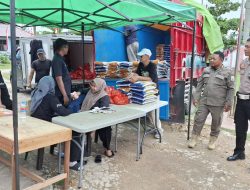 OPERASI PASAR DI KECAMATAN TELUK KERAMAT DAPAT SAMBUTAN POSITIF DARI MASYARAKAT