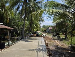 JALAN DI DESA TANGARAN DIPERBAIKI, KADES IDRIS: MENINGKATKAN AKSEBILITAS DAN PEREKONOMIAN MASYARAKAT