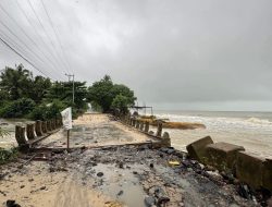 KEPALA DESA MATANG DANAU BERHARAP PROYEK PENAHAN PANTAI SEGERA DI MULAI