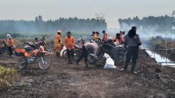 Asmanto : KARHUTLA DESA TEMPAPAN HULU KECAMATAN GALING MULAI PADAM