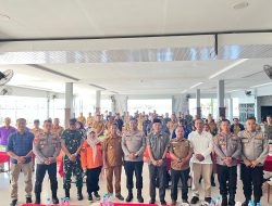 TATAP MUKA KAPOLRES SAMBAS DAN PARA PIHAK WUJUDKAN TELUK KERAMAT DAN TANGARAN BEBAS KARHUTLA